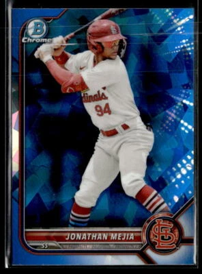 2022 Bowman Chrome Sapphire #BDC-186 Jonathan Mejia Nm/M - Image 1 of 2