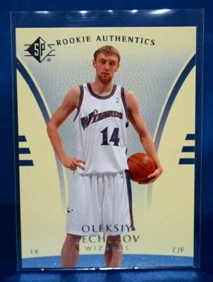 2007-08 Upper Deck SP Rookie Authentics Oleksly Pecherov Washington Wizards #109 - Image 1 of 2