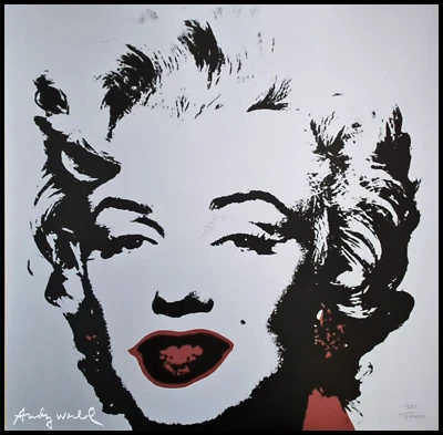 ANDY WARHOL * Marilyn Monroe * lithograph * limited # xx/2400 CMOA signed - Bild 1 von 4