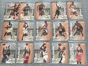 1993-94 Fleer Ultra Famous Nicknames Complete 15 Card Set Jordan Shaq Penny LJ - Picture 1 of 9