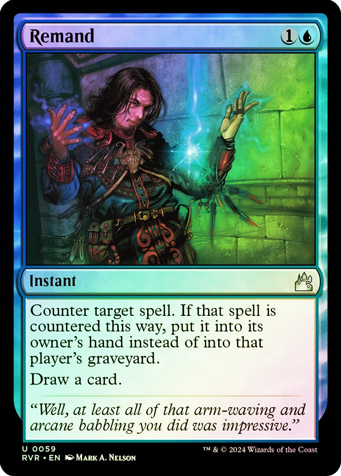 MTG FOIL Remand  - Ravnica Remastered #059 - Image 1 of 1