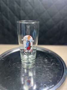 Old Vintage Handcrafted Clear Glass St. Pauli Girl Beer Glass Germany 0.31 - Picture 1 of 9