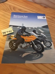BMW Motorrad F800S F800ST Moto Catálogo Folleto Publicidad Catalog Catálogo - Imagen 1 de 2