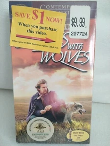 Dances With Wolves VHS New Sealed 1999 Package Small Year In Seal See Pic - Bild 1 von 7
