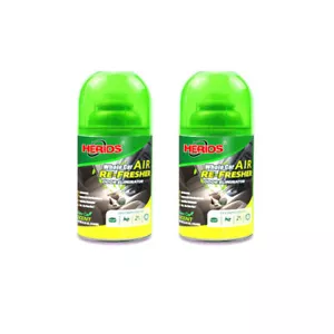 2PK Herios 250ml Car/Auto Anti-Bacterial Air Refresher Eliminator New Car Scent - Picture 1 of 5