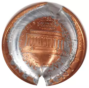 1999 1c Double Struck Massive Capped Cupped Die Cap - Rare Mint Error NGC MS66RD - Picture 1 of 5