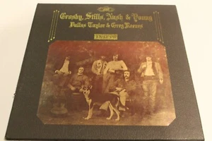 CROSBY STILLS NASH YOUNG "DEJA VU" ATLANTIC RECORDS SD-7200 TEXTURED SLEEVE - Picture 1 of 7