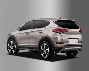 Auto Kleeblatt Chrom C Säule Verkleidung Set für Hyundai Tucson 2015 - 2020 - Bild 1 von 6
