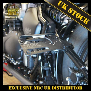 Soporte de matrícula lateral Triumph Bonneville Bobber, con iluminación - Imagen 1 de 5