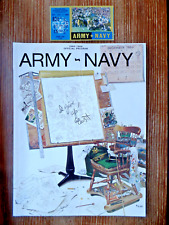 Vintage Army * Navy Football Ticket Stub & Program Dec. 1, 1984 Veterans Stadium