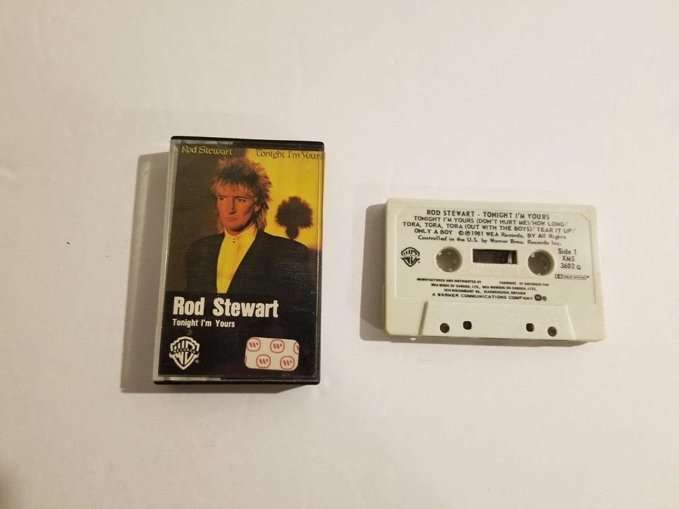 Rod Stewart - Tonight I'm Yours - Cassette Tape - Image 1 of 1