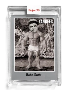 Topps Project 70 Baseball Card 107 Babe Ruth By Ron English - Picture 1 of 6
