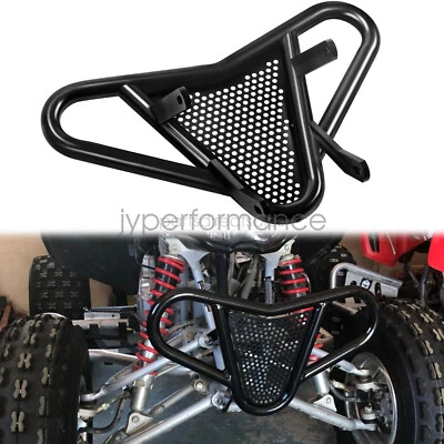 Parachoques delantero de acero de alta resistencia negro para Honda TRX 450R 400EX 400X 1999-2014 Foto 1 de 4