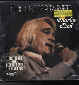 SEALED CHARLIE RICH - THE ENTERTAINER BBS-1019 Vinyl Record LP - Picture 1 of 12