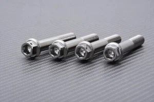 4 Vis étriers Frein Radiaux Titane Hexagonale HONDA CBR 1000 RR 1000RR 2004-2005 - Picture 1 of 2