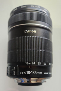Canon EF-S 18-135mm f/3.5-5.6 IS Standard Zoom Lens w/ UV Haze Filter