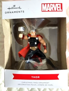 Nuevo Thor Hallmark Marvel 2021 adorno de Navidad caja roja - Imagen 1 de 3