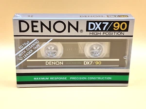 DENON DX7 90 Blank Audio Cassette Tape (Sealed) NOS! New - Picture 1 of 5