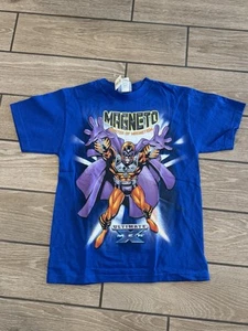 VINTAGE 2002 Magneto Ultimate X-men Marvel Comics T-Shirt YOUTH MEDIUM - Picture 1 of 7