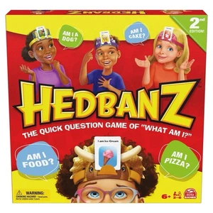 Hedbanz The Quick Question Game of What Am I? Card Game - Foto 1 di 3