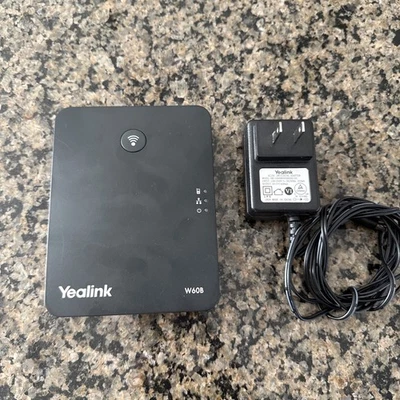 Yealink W60B DECT IP Base + Netzteil - Bild 1 von 2