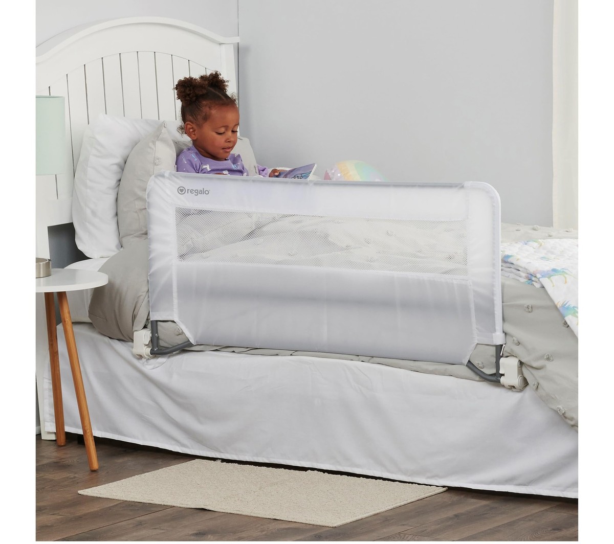 Toddler Bed Guard Rail King Size Baby Crib Kids Bed 1Pcs Bed Rails