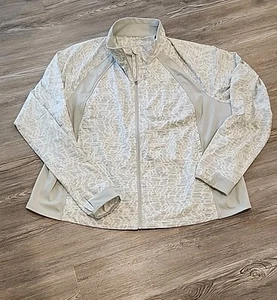 Athleta Women's 1X Gray Verve Horizon Run With It Plus Jacket - Picture 1 of 15