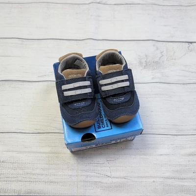 3C Stride Rite Navy Wyatt Sneakers - Image 1 of 4