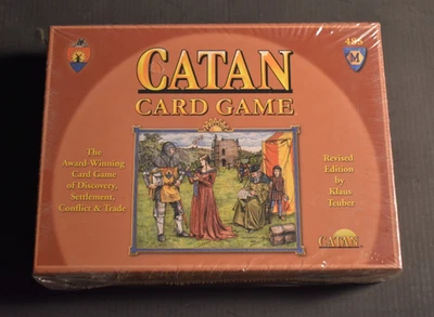 Settlers of Catan Card Game - Mayfair Games - 2005 - Sealed - Image 1 of 2