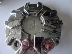 Polo Chrome Custom Wheel Center Cap # T982-2285-CAP, LG1008-41 - Picture 1 of 3