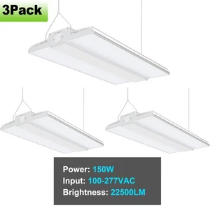 3X 150W LED Linear High Bay Light Commercial Warehouse Shop Supermarket Lighting - Picture 1 of 16