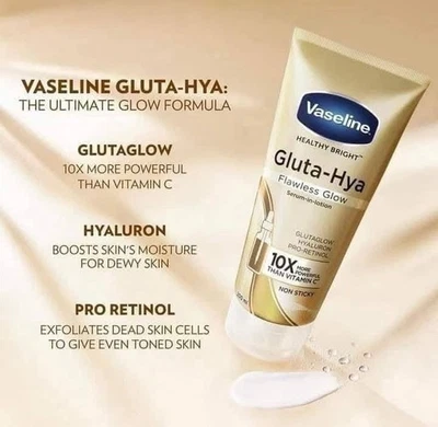 Vaselina Gluta Hya Serum Burst Loción UV Impecable Brillante - 290 ml Foto 1 de 3