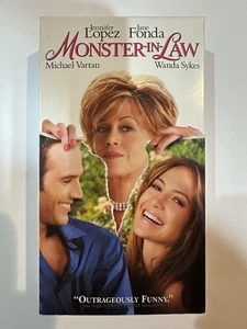 Monster-In-Law VHS Comédie Jennifer Lopez Jane Fonda 2005 sortie tardive - Photo 1/6