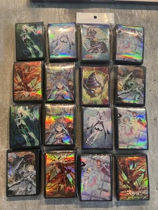 Yugioh DARK MAGICIANS , MAGNIFICENT MAVENS & MORE Sleeves Lot Of 16 Packs NEW - Picture 1 of 5