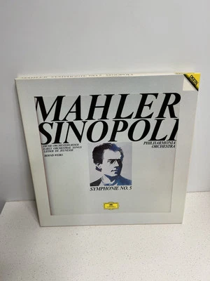 415 476-1 Mahler Symphony No. 5 Sinopoli 2 LP box Vinyl Albums LP - Image 1 of 2