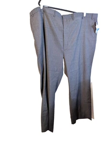 Towncraft wet weather wool 54/28 gray dress pant vintage NWT - Picture 1 of 4