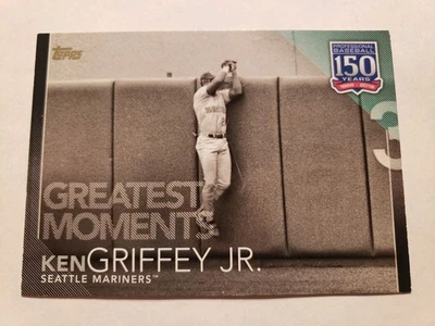 070/299 BLACK 2019 Topps Update 150 Years Of Baseball Ken Griffey Jr #150-67 - Image 1 of 4
