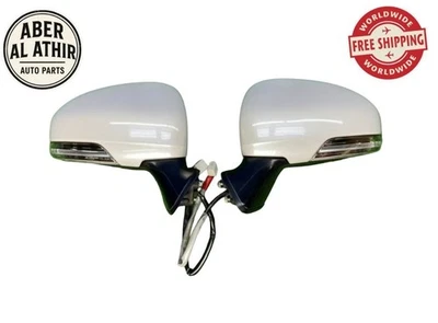 Пара боковых зеркал Toyota Prius ZVW30 2009-2014 жемчужно-белые 070 | слева и справа - Изображение 1 из 4
