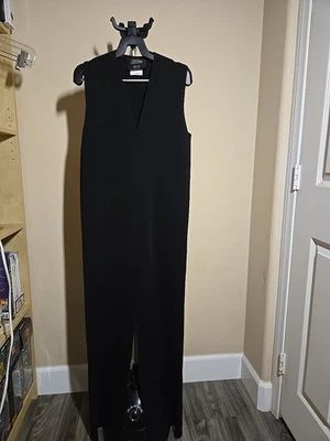 Ventage & Rare Jean Paul Gaultier Women's Black Dress Size Small 100% Wool - Image 1 of 4