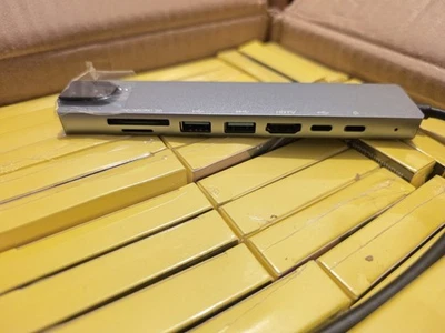 15x USB-C mini docking stations, HDMI, USB ETNERNET, memory card Windows Linux - Image 1 of 3