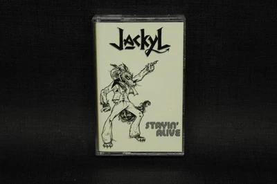 RARE JACKYL - STAYIN' ALIVE  - Cassette tape - Simmer Tone Records. GREAT - Image 1 of 4