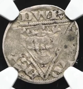 KING EDWARD I LONGSHANKS 1279-1307 AD, ENGLAND Silver IRELAND PENNY Coin, NGC VF - Picture 1 of 5