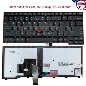 New US Keyboard for Lenovo Thinkpad E431 T431s T440 T440s T440p T450 T450s T460 - Picture 1 of 27