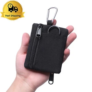 Outdoor EDC Pouch Mini Wallet Key Card Carrier Holder Small Travel Waist Bag US - Picture 1 of 16