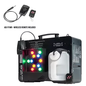 ADJ Fog Fury Jett RGBA LED Vertical Fog Machine + (4) Fluid + Scents - Picture 1 of 10