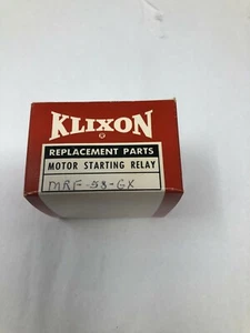 Klixon MRF-58-GX Motorstartrelais  - Bild 1 von 3