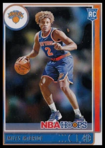 2021-22 Hoops #232 Miles McBride - Picture 1 of 2