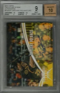 Gregory Polanco 2014 TOPPS GP1 ROOKIE AUTOGRAPH CARD SP/25 Pirates BGS 9/10 AUTO - Picture 1 of 3
