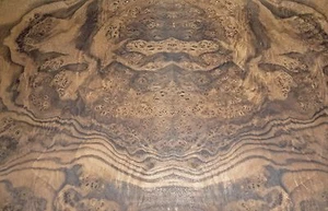 Walnut Burl wood veneer 48" x 96" with paper backer 1/40" thickness AA grade - Picture 1 of 7