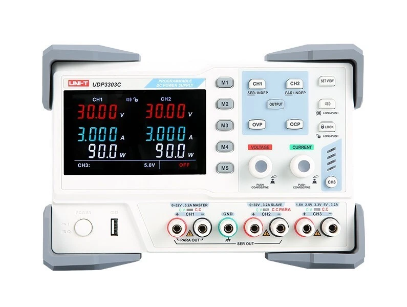 UNI-T Labornetzteil UDP3303C 3-Kanal RS232 0...30 V 0...3 A 195 W